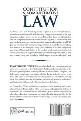 bokomslag Constitutional & Administrative Law