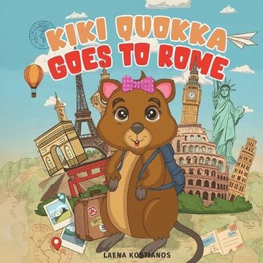 Laena Kostianos - Kiki Quokka Goes to Rome, Häftad