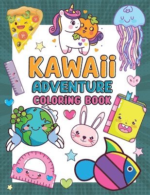 bokomslag Kawaii Adventure Book for Kids
