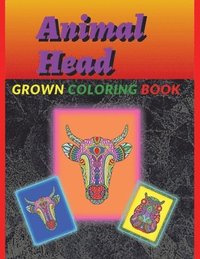 bokomslag Animal Head Coloring Book for Grawn