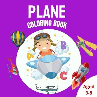 bokomslag Plane Coloring Book