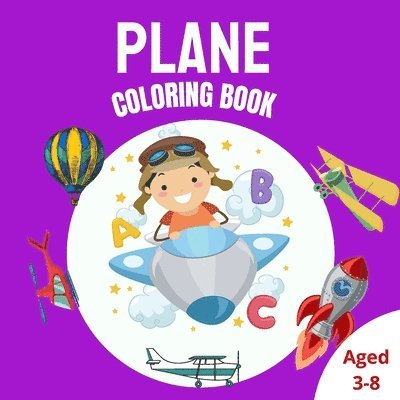 Plane Coloring Book 1