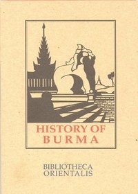bokomslag History Of Burma
