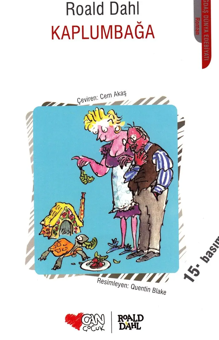 Roald Dahl - Kaplumbağa, Häftad. Tillgänglighet: Tillfälligt slut