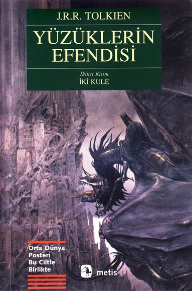 J. R. R. Tolkien - Sagan om ringen: De två tornen (Turkiska), Häftad