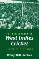 Hilary Beckles - Development of West Indies Cricket, Häftad