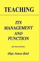 Olga James-Reid - Teaching: Its Management and Function, Häftad. Tillgänglighet: Lägg i varukorg