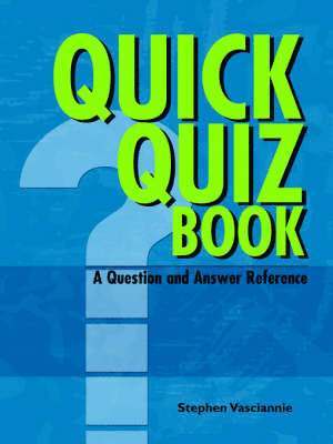 bokomslag QUICK QUIZ BOOK A Question and Answer Reference