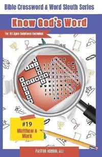 bokomslag Know God's Word Bible Crossword & Word Sleuth Series