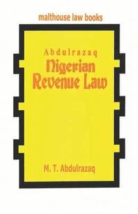 bokomslag Nigerian Revenue Law