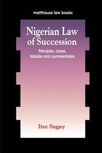 bokomslag Nigerian Law of Succession