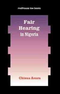 bokomslag Fair Hearing in Nigeria