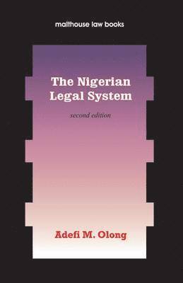 Olong Adefi - Nigerian Legal System, Häftad