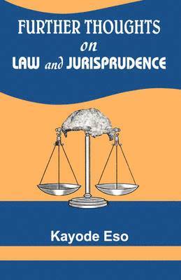 bokomslag Further Thoughts on Law and Jurisprudence