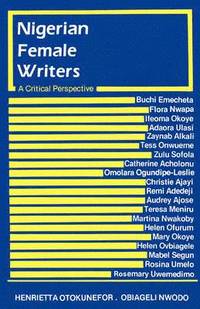 bokomslag Nigerian Female Writers