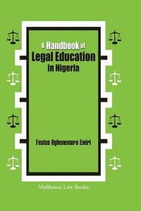 bokomslag A Handbook of Legal Education in Nigeria