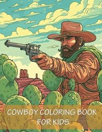 bokomslag Cowboy Coloring Book For Kids