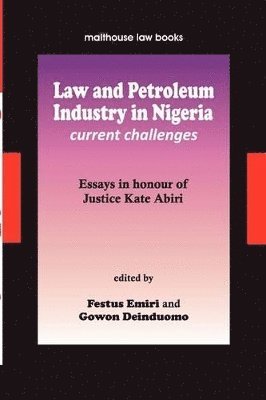 Law and Petroleum Industry in Nigeria 1