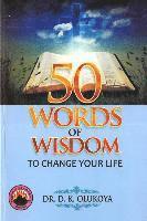 bokomslag 50 Words of Wisdom to Change your Life