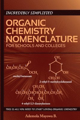 Incredibly simplified ORGANIC CHEMISTRY NOMENCLATURE for schools and colleges 1