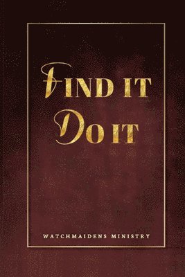 Find It, Do It!