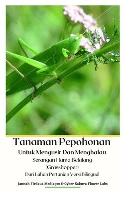 Tanaman Pepohonan Untuk Mengusir Dan Menghalau Serangan Hama Belalang (Grasshopper) Dari Lahan Pertanian Versi Bilingual Hardcover Version 1