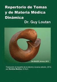 bokomslag Repertorio de Temas y de Materia Médica Dinámica: Traducción al español de la Décimo novena edición, 2014.