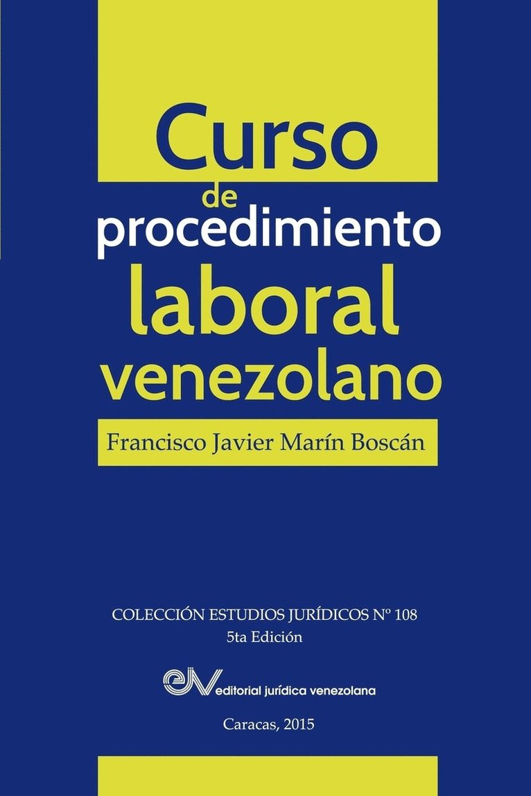 Curso de Procedimiento Laboral Venezolano 1