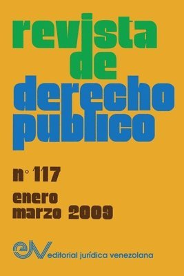 bokomslag REVISTA DE DERECHO PÚBLICO (Venezuela), No. 117, enero-marzo 2009