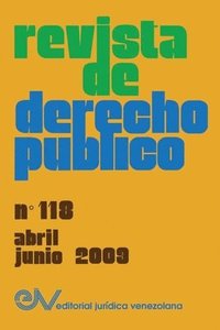 bokomslag REVISTA DE DERECHO PBLICO (Venezuela), No. 118, abril-junio 2009