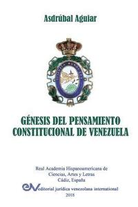 bokomslag Gnesis del Pensamiento Constitucional de Venezuela