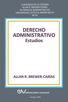 bokomslag DERECHO ADMINISTRATIVO. Estudios