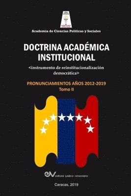 bokomslag ACADEMIA DE CIENCIAS POLÍTICAS Y SOCIALES. Doctrina Académica Institucional.