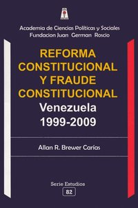 bokomslag Reforma Constitucional Y Fraude Constitucional