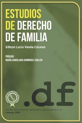 Edison Lucio Varela Cáceres - Estudios de Derecho de Familia, Häftad