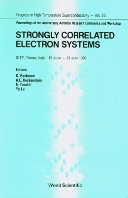 L. E RUCKENSTEIN ET AL. RUCK G BASKARAN, G Baskaran, A E Ruckenstein, E Tosatti, Yu Lu - STRONGLY CORRELATED ELECTRON SYSTEMS - PROCEEDINGS OF THE ANNIVERSARY ADRIATICO RESEARCH CONFERENCE AND WORKSHOP, Inbunden