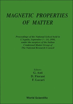 bokomslag Magnetic Properties of Matter: 2nd