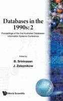 J ZELEZNIKOW B SRINIVASAN, B Srinivasan, J Zeleznikow - DATABASES IN THE 1990S: 2 - PROCEEDINGS OF THE 2ND AUSTRALIAN DATABASES- INFORMATION SYSTEMS CONFERENCE, Inbunden