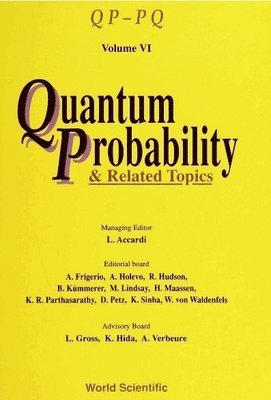 Quantum Probability And Related Topics: Qp-pq (Volume Vi) 1