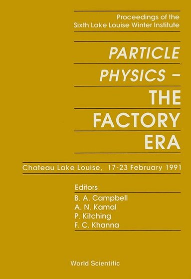 KHANNA N KAMEL KMEL C KHAN B A CAMPBELL, B A Campbell, A N Kamal, P Kitching, F C Khanna - PARTICLE PHYSICS: THE FACTORY ERA - PROCEEDINGS OF THE SIXTH LAKE LOUISE WINTER INSTITUTE, Inbunden