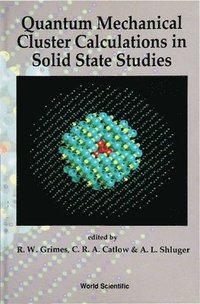 bokomslag Quantum Mechanical Cluster Calculations In Solid State Studies