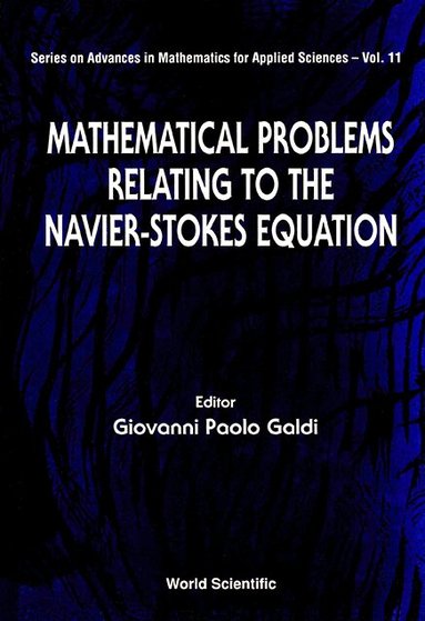 G. P. Galdi, Giovanni Paolo Galdi - MATHEMATICAL PROBLEMS RELATING TO THE NAVIER-STOKES EQUATIONS, Inbunden
