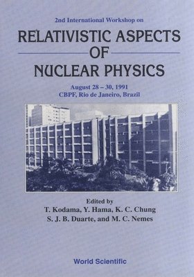 bokomslag RELATIVISTIC ASPECTS OF NUCLEAR PHYSICS