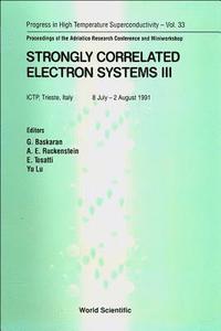 bokomslag Strongly Correlated Electron Systems Iii - Proceedings Of The Adriatico Research Conference And Miniworkshop