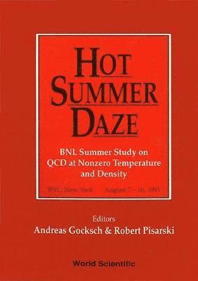 bokomslag Hot Summer Daze - Proceeding Of The Bnl Summer Study On Qcd At Nonzero Temperature And Density