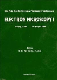 bokomslag Electron Microscopy I - Proceedings Of The 5th Asia-pacific Electron Microscopy Conference