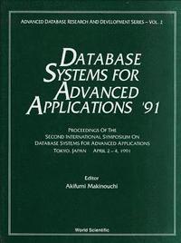 bokomslag Database Systems For Advanced Applications '91 - Proceedings Of The 2nd International Symposium On Database Systems For Advanced Applications