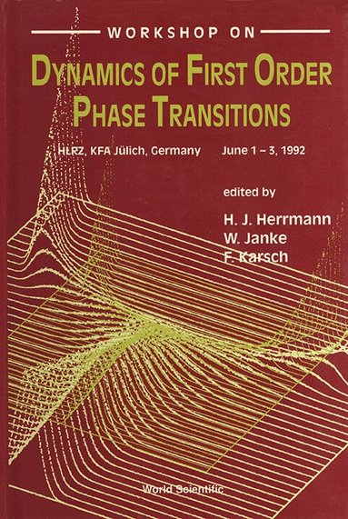 KARSCH JANKE KARSCH H J HERRMANN, H J Herrmann, W Janke, F Karsch - DYNAMICS OF FIRST ORDER PHASE TRANSITIONS - PROCEEDINGS OF THE WORKSHOP, Inbunden