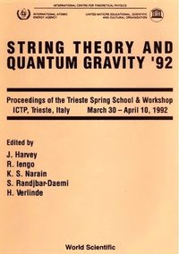 bokomslag String Theory And Quantum Gravity '92 - Proceedings Of The Trieste Spring School And Workshop