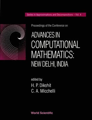 bokomslag Advances In Computational Mathematics: New Delhi, India - Proceedings Of The Conference